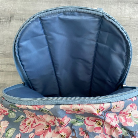 Cath Kidston Waxed Cotton Floral Laptop Backpack - Picture 8 of 13